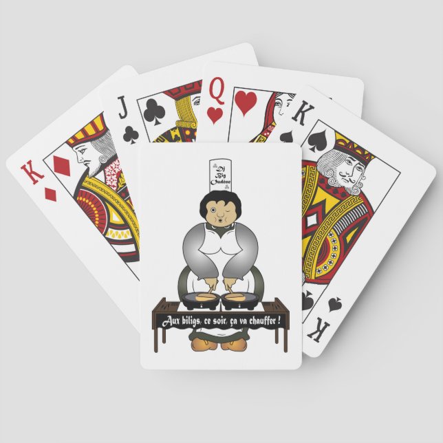 Dj Breton Playing Cards (Back)