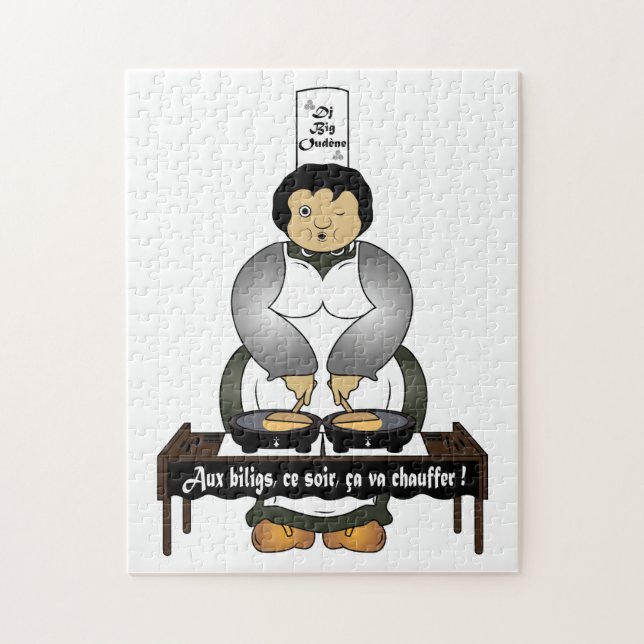 Dj bretonne jigsaw puzzle (Vertical)