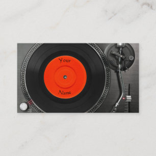 DJ  Business Card