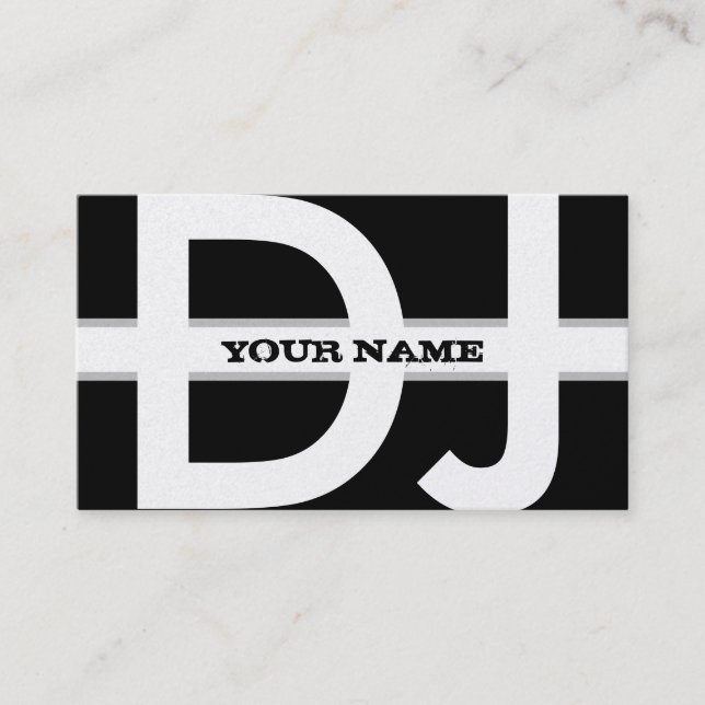DJ Business Card (Front)