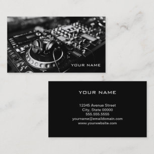 DJ  Business Card