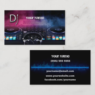DJ  Business Card
