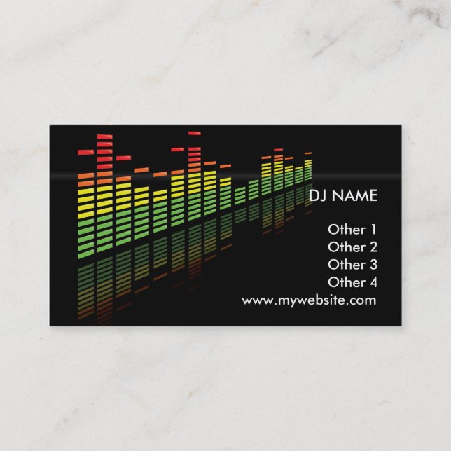 DJ Business Card (Front)