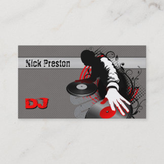 DJ BUSINESS CARD