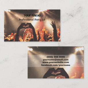 DJ  Business Card