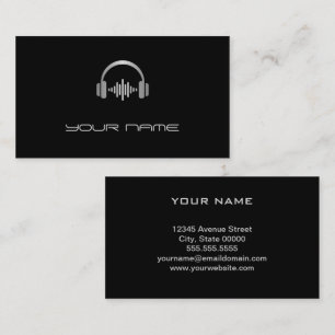 DJ Business Card