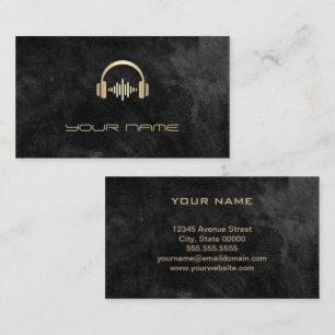 DJ  Business Card
