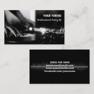 DJ Business Card