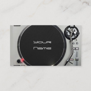 DJ  Business Card