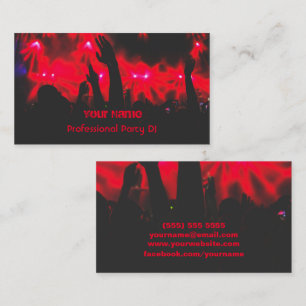 DJ  Business Card