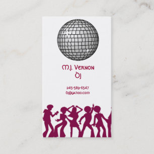 DJ Business Card