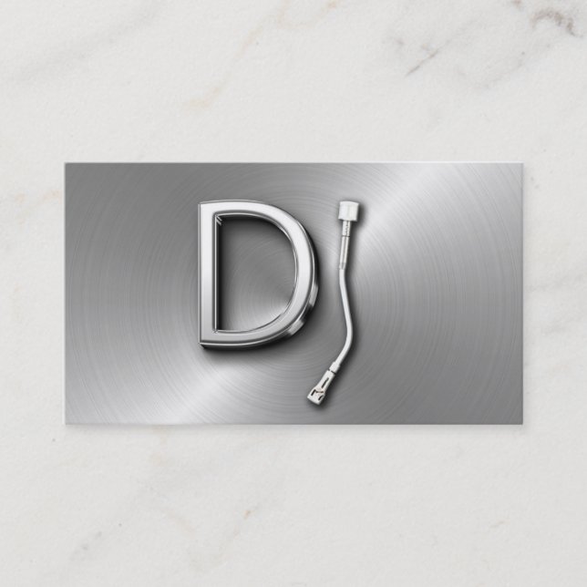 DJ  Business Card (Front)