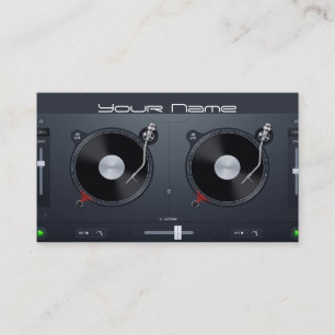 DJ  Business Card