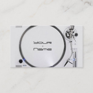 DJ  Business Card