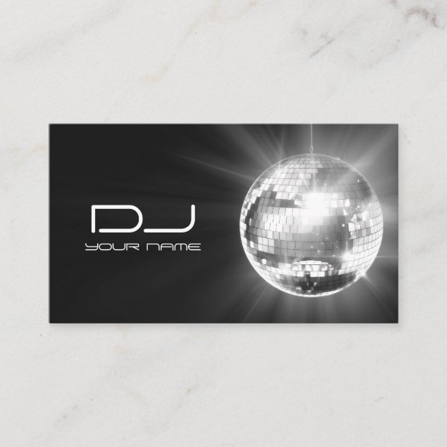 DJ Business Card (Front)
