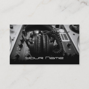 DJ  Business Card