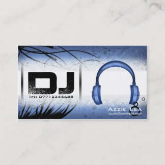 DJ Business Card - customizable