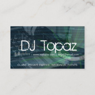 DJ Business Cards