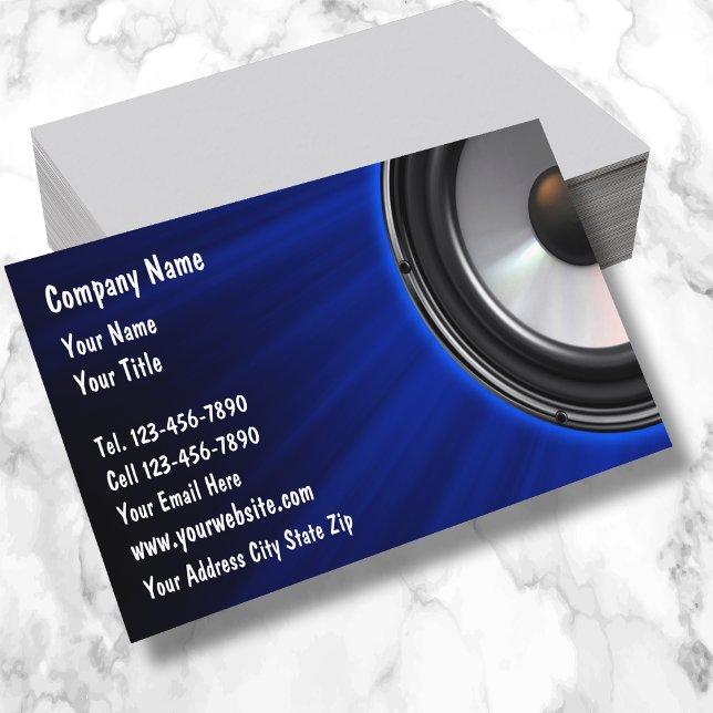 DJ Business Cards (Creator Uploaded)