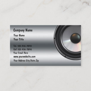 DJ Business Cards