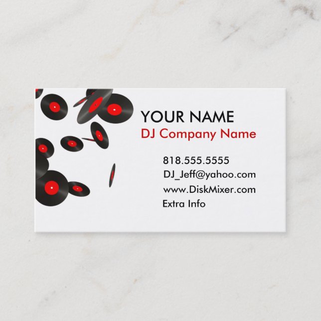 DJ Business Cards 02 (Front)