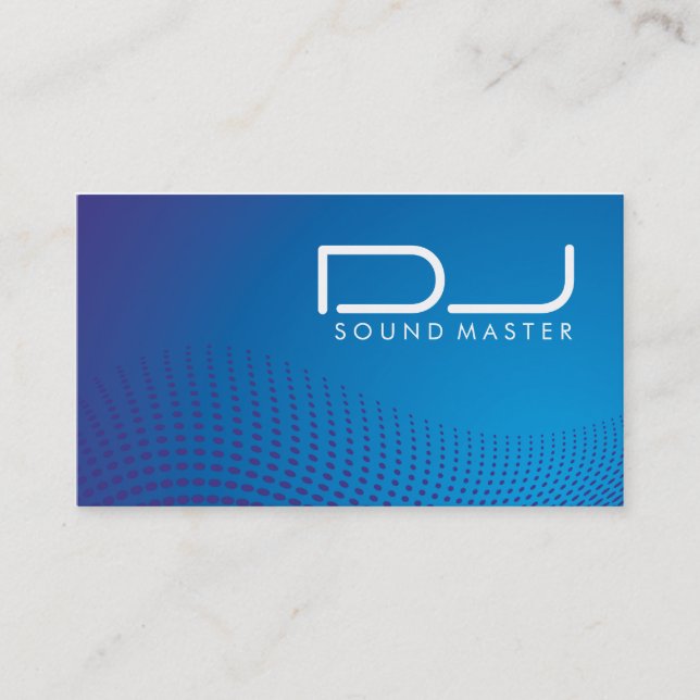 DJ - Cartes de visite (Devant)