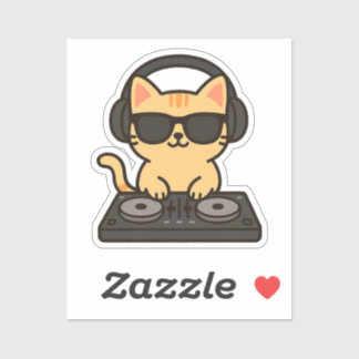 DJ Cat Mixing Tracks