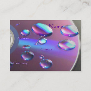 DJ CD Business Card - Customizable