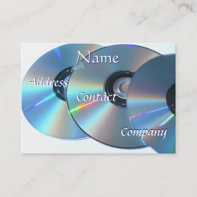DJ CD Business Card II (Front)