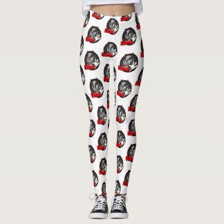 Dj Chris Diablo Logo Leggings 1