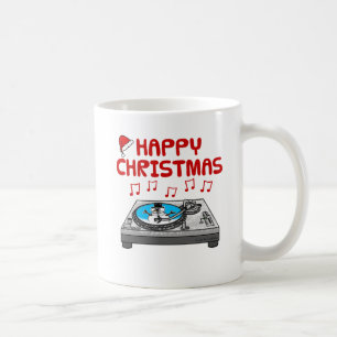 DJ Christmas Music Producer Electronic Musician Coffee Mug