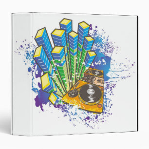 DJ Control Panel Binder