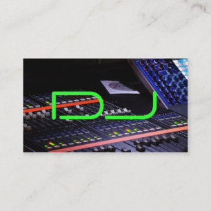 DJ  cool Business Card