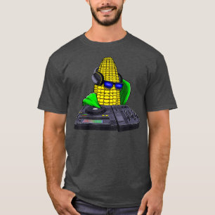 Dj Corn Funny Cob Country Farm T-Shirt