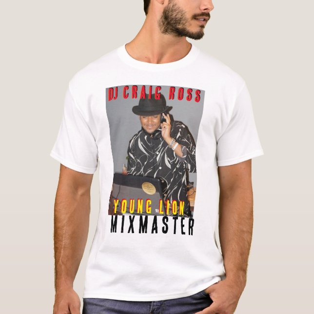 DJ CRAIG ROSS Men's Basic T-Shirt (Front)