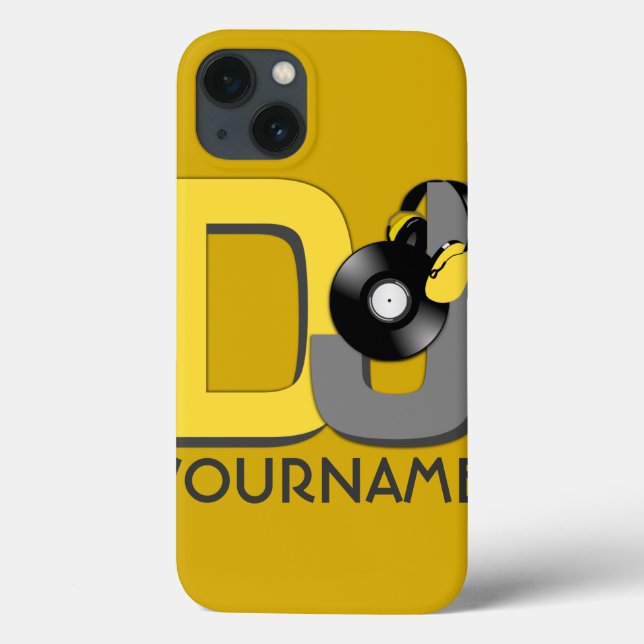 DJ custom colour & monogram cases (Back)