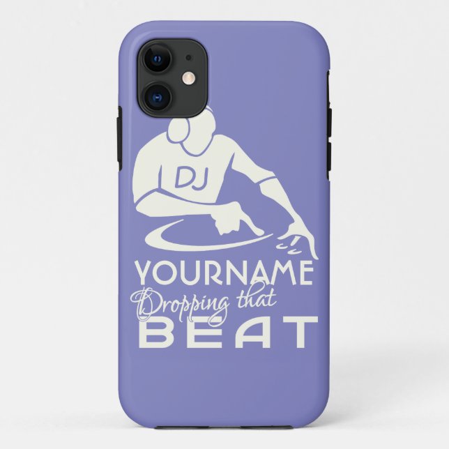 DJ custom iPhone case (Back)