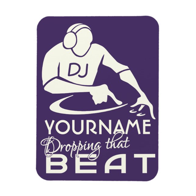DJ custom magnet (Vertical)