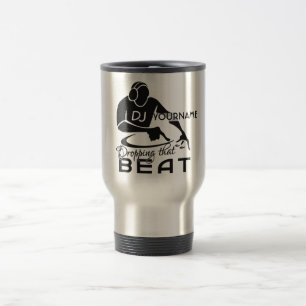 DJ custom mug - choose style & colour