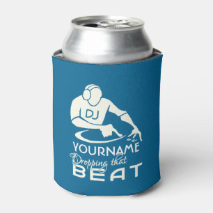 DJ custom name & colour can cooler