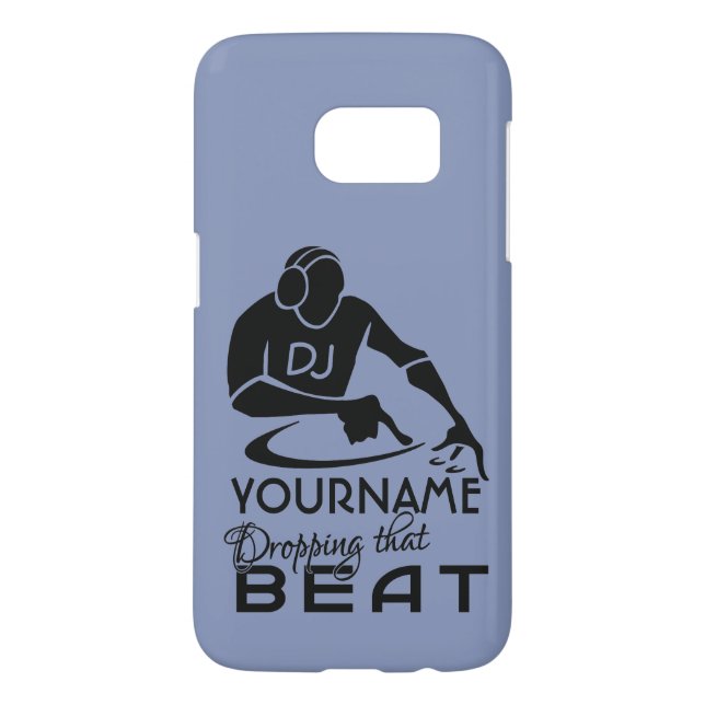 DJ custom name & colour cases (Back)