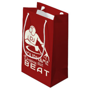 DJ custom name & colour gift bags