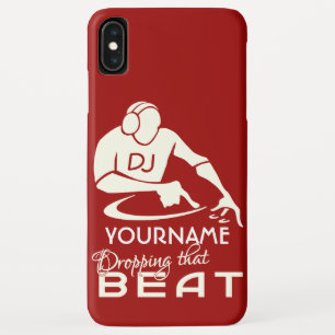 DJ custom name & colour phone cases
