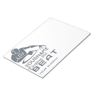 DJ custom notepads
