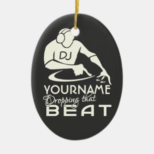 DJ custom ornament