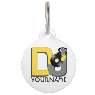 DJ custom pet tags