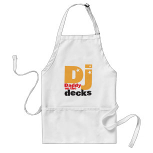 DJ Daddy on the DECKS Standard Apron