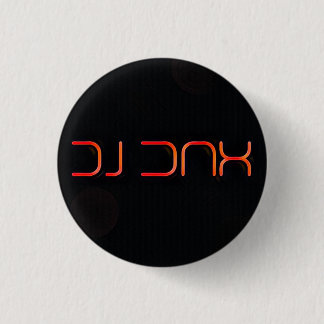 DJ DAX LOGO 2025 - BADGE 1 INCH ROUND BUTTON