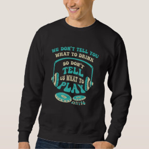 Dj Deejay Music Rock Bass Techno Sound Headphones  Sweatshirt