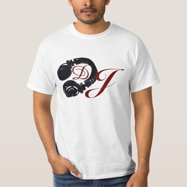 DJ deejay's headphone T-Shirt (Front)